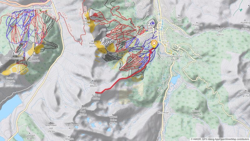 Peak 10 via Centennial