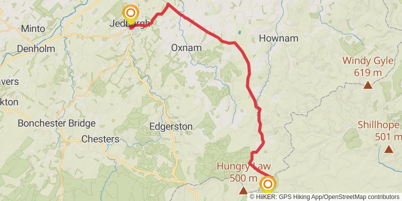 St Wilfrid's Way stage 5 Map