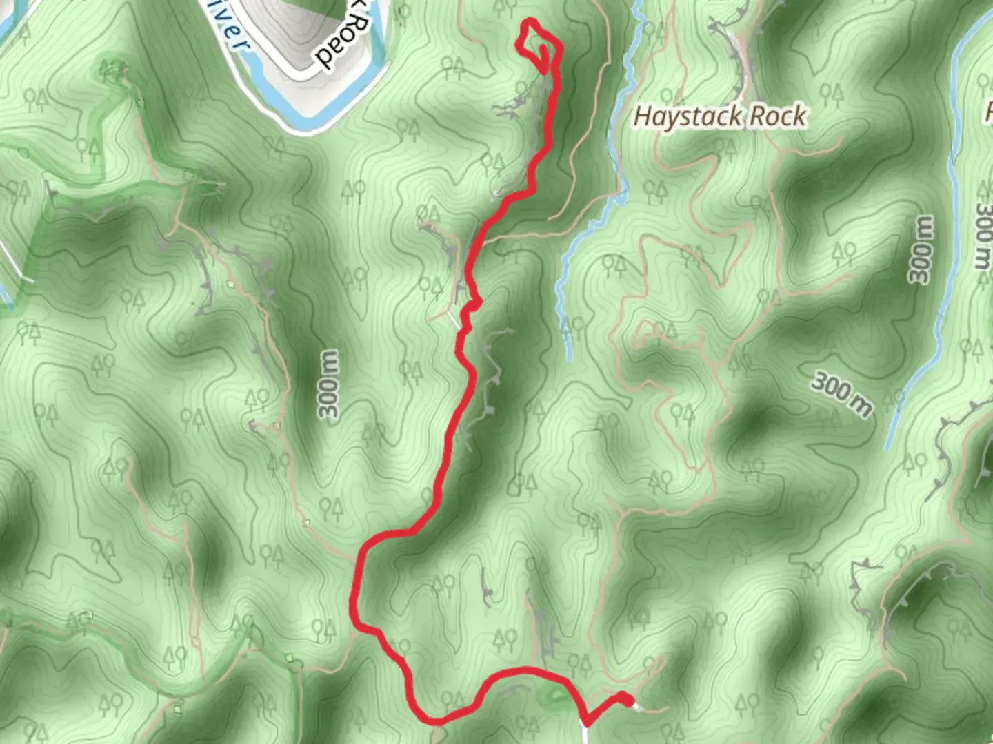 An image depicting the trail Double Arch Trail 201 and its surrounding area.