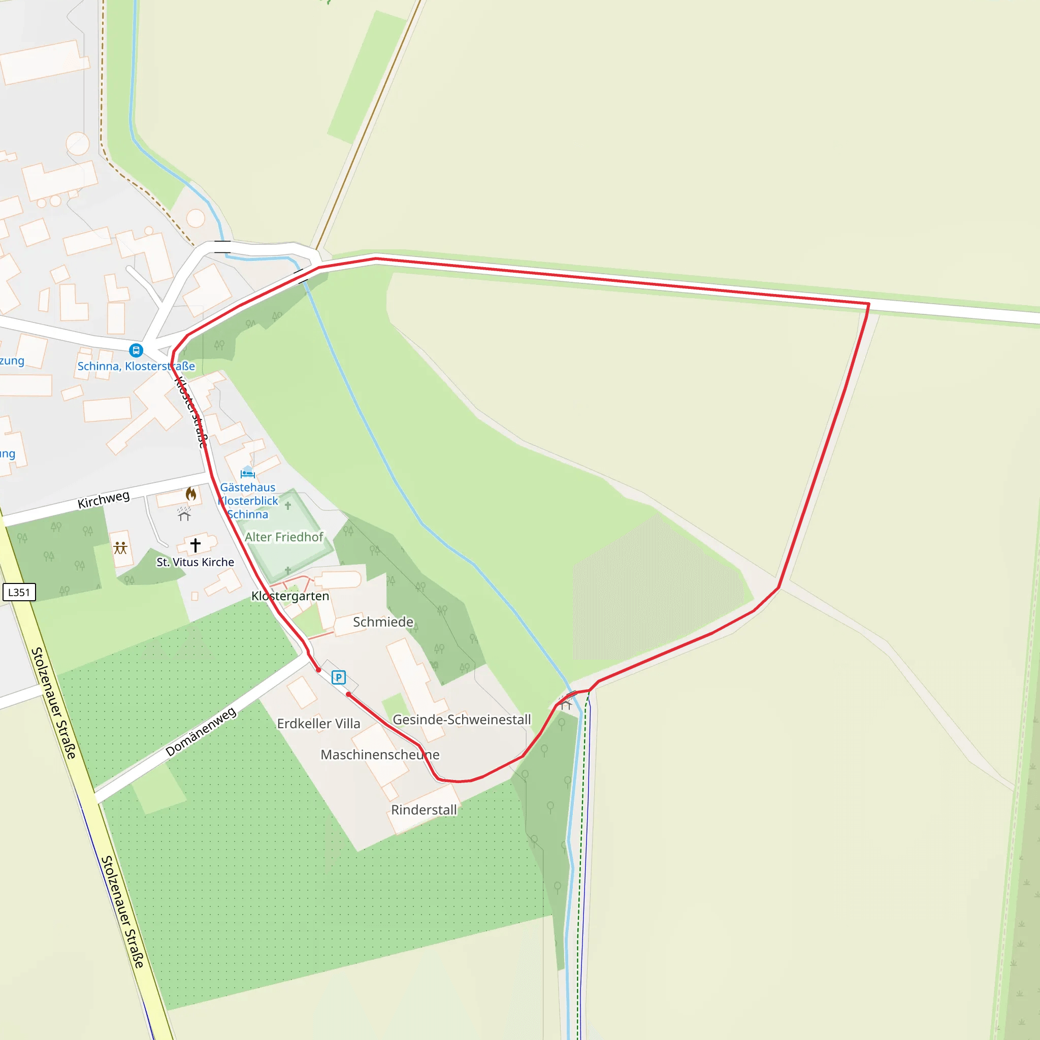 Schinna Loop mobile static map