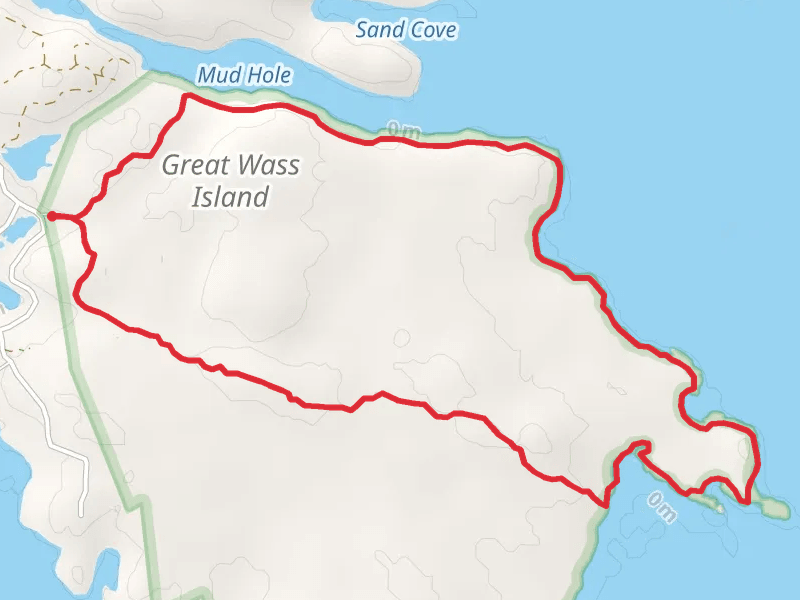 Little Cape Point and Mud Hole Point Loop Trail