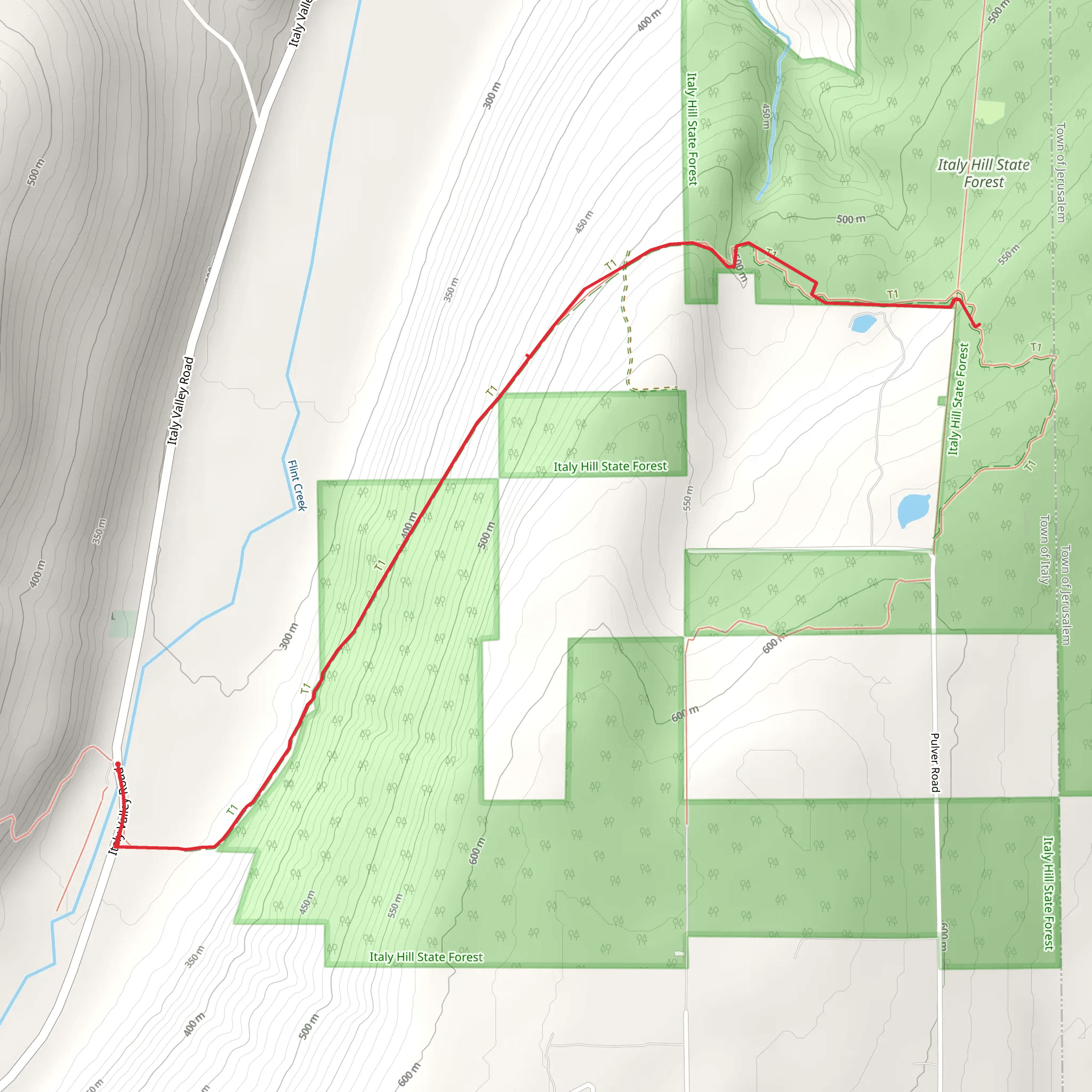 Flint Creek mobile static map