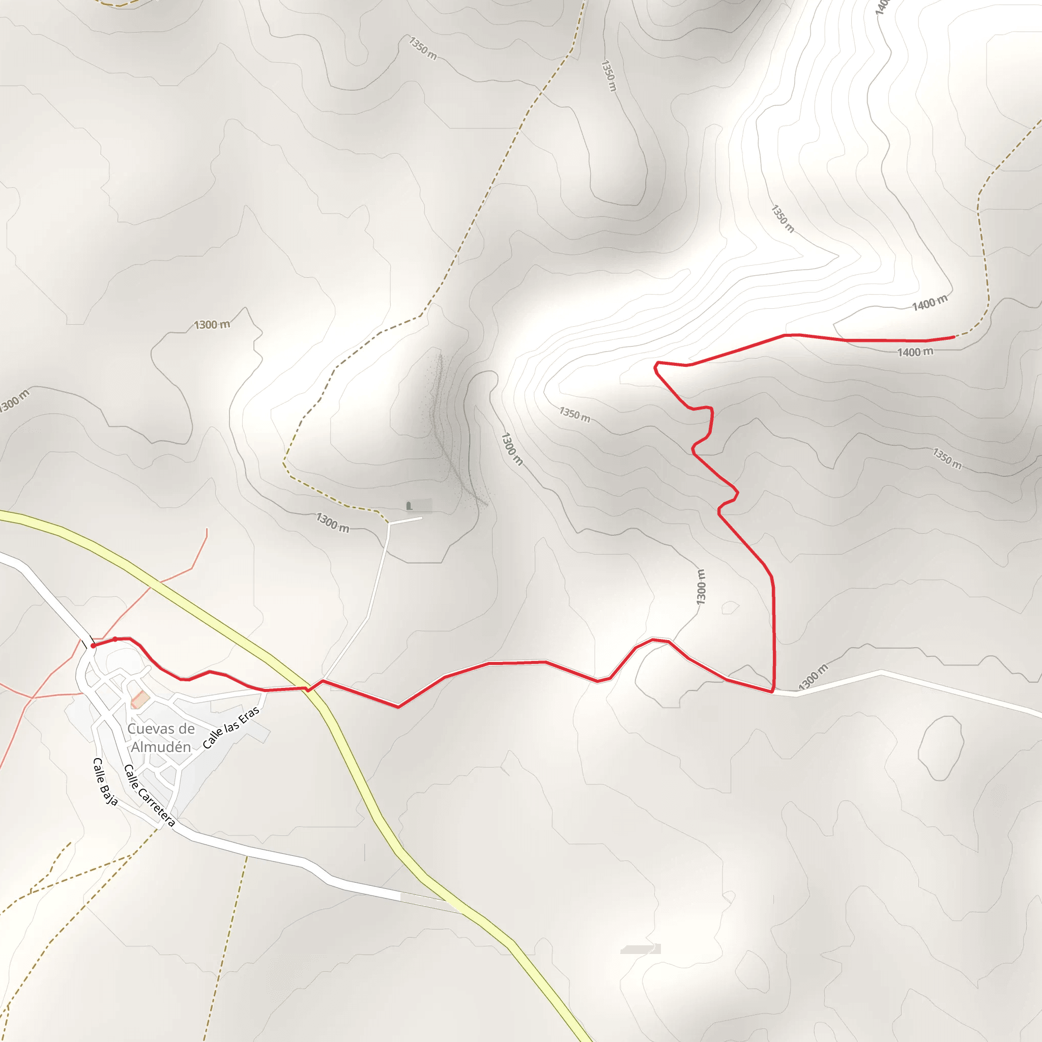 Almuden Caves - La Val Viewpoint PR TE 066c mobile static map