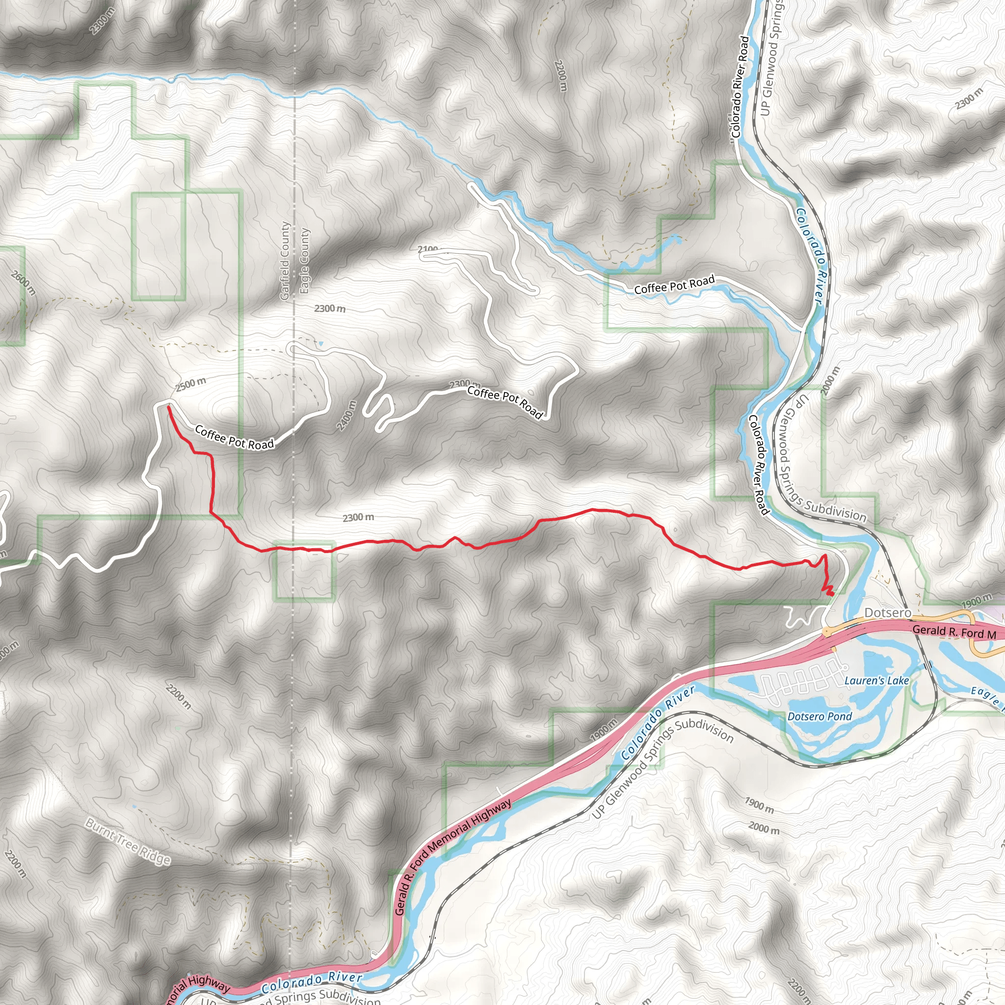 Hooper Lake mobile static map