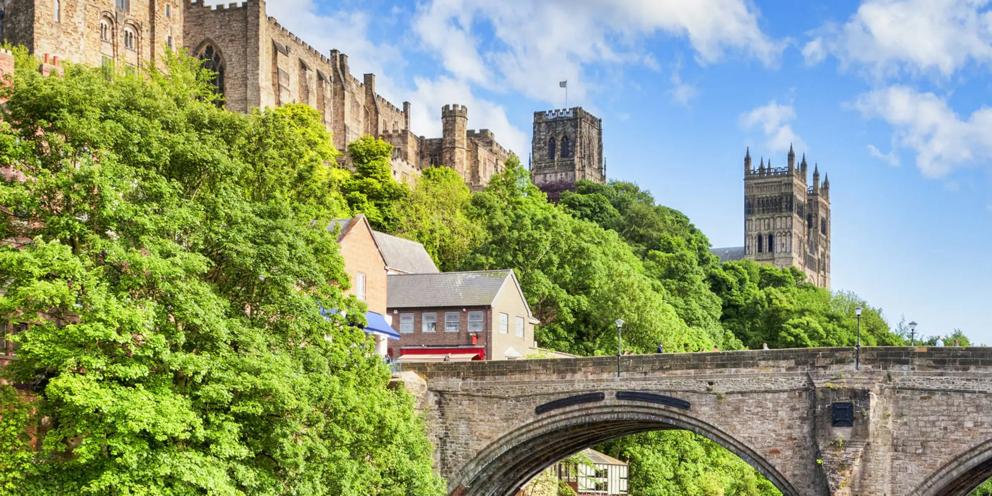 An image depicting the trail City of Durham and the River Wear and its surrounding area.