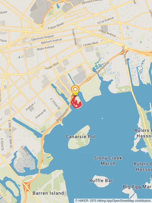 Jamaica Bay Unit - Gateway National Recreation Area Loop mobile static map