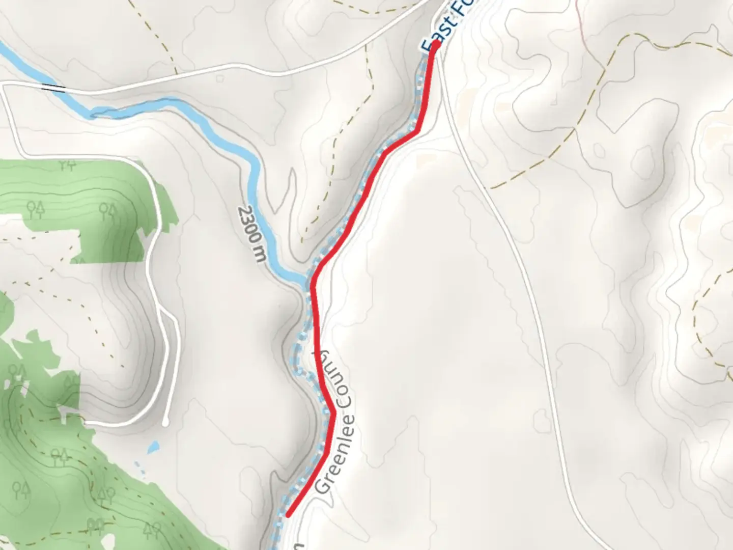An image depicting the trail Black River and East Fork Black River Walk and its surrounding area.