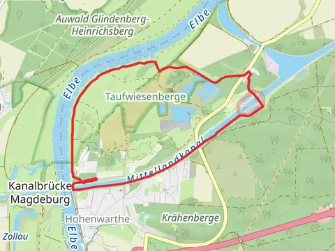 Mittellandkanal via Rund um Magdeburg