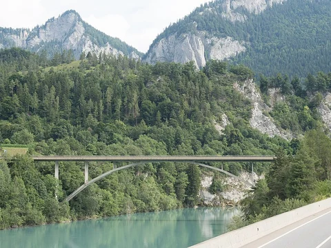 Bonaduz - Rhine Rivers to the Rhine Gorge Loop