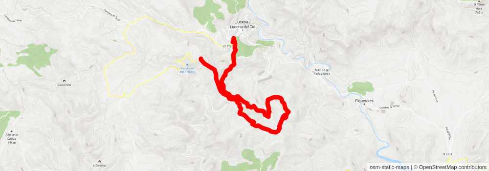 Cami de Foios PR CV 327 stage 2 Map