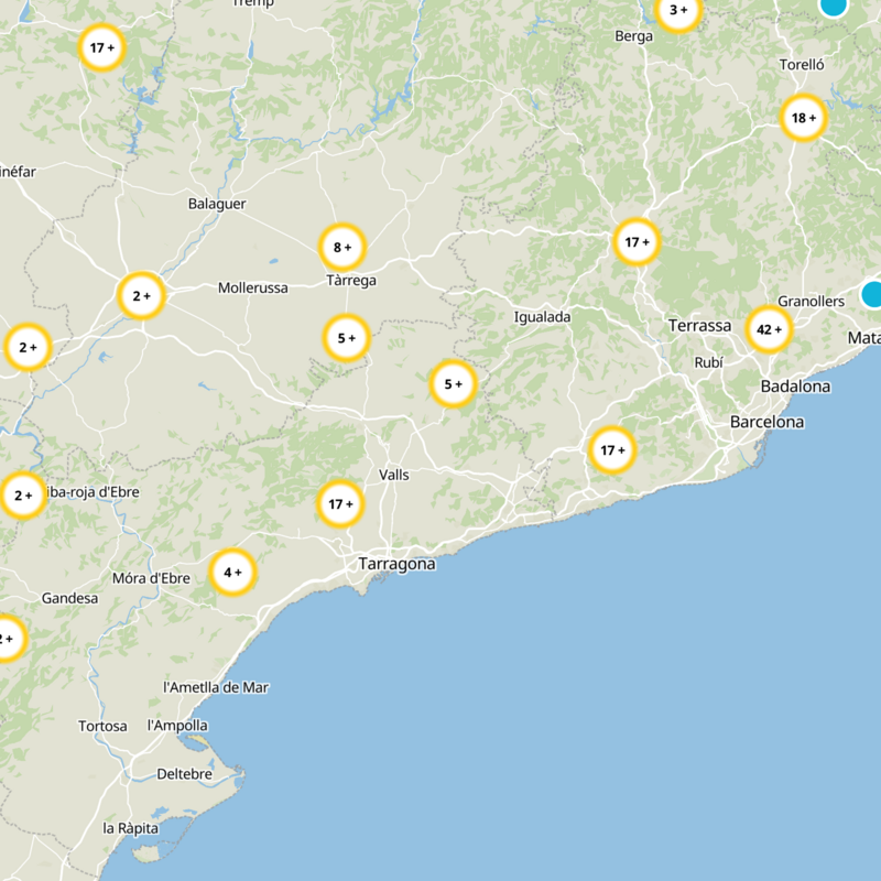 Aiguamúrcia Static Map