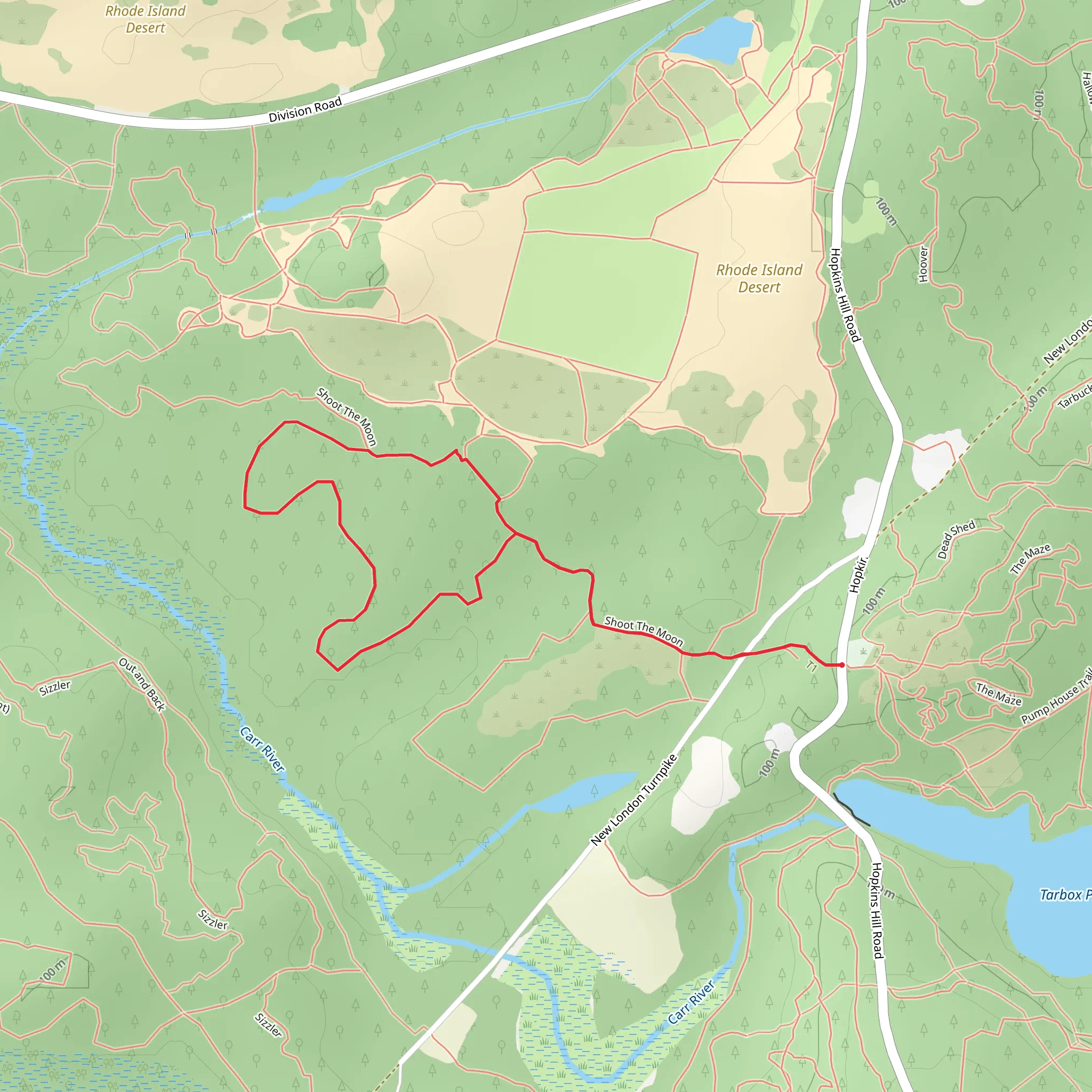 Shoot The Moon Loop mobile static map
