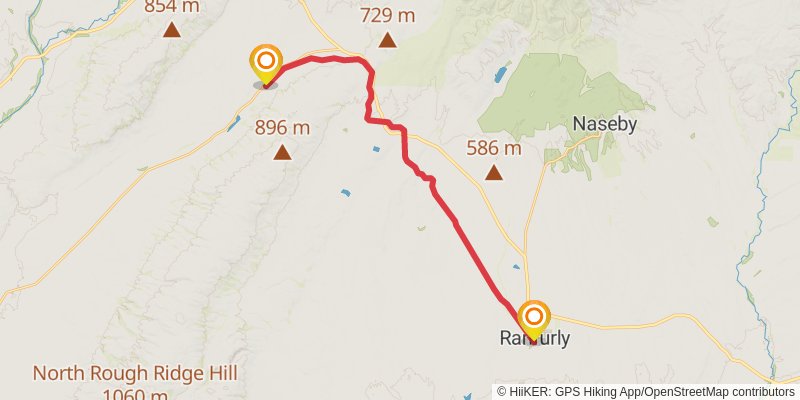 Otago Central Rail Trail stage 4 Map