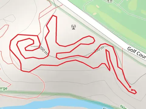 Golf Course Road and Flint Creek Loop