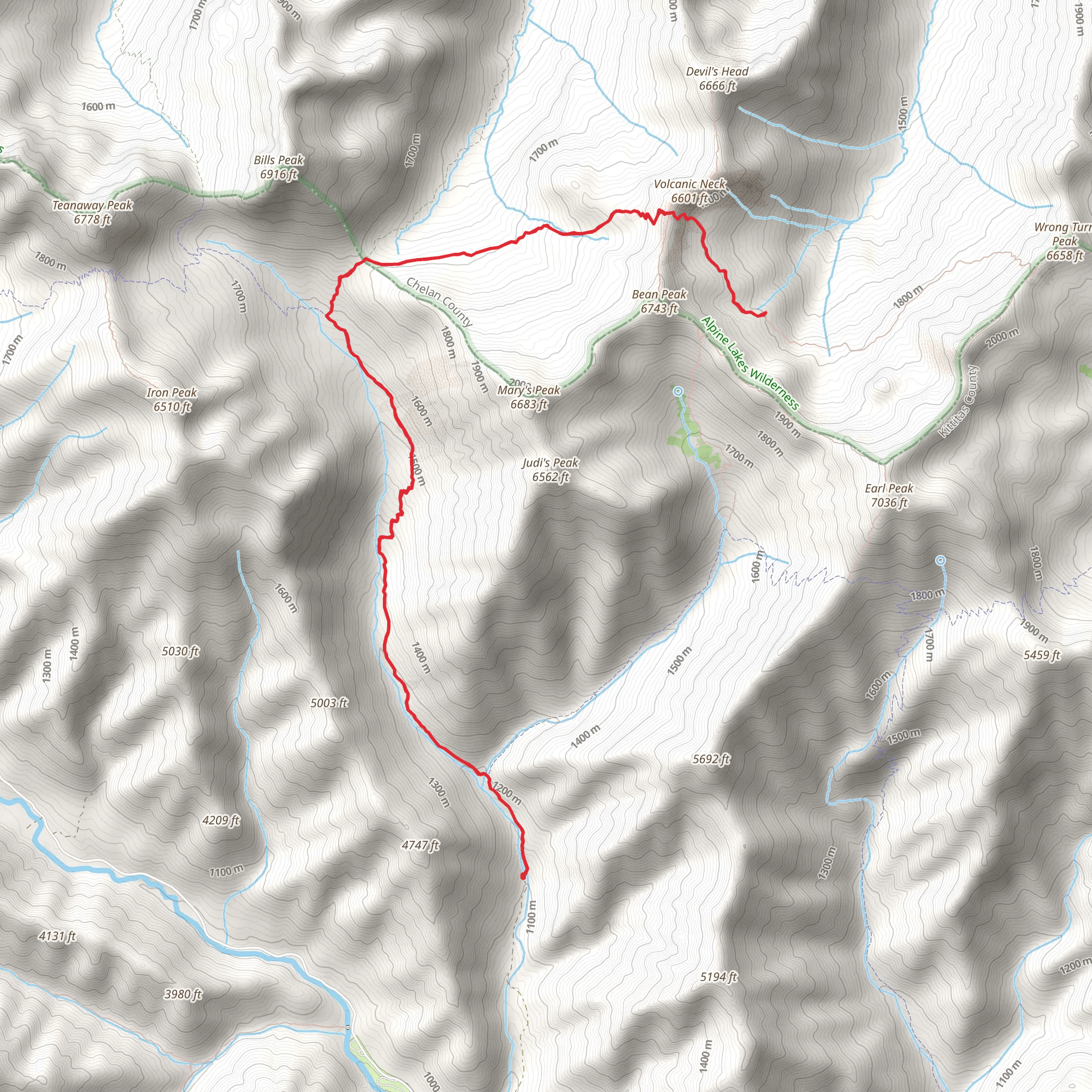 Hardscrabble Creek and Beverly Turnpike Trail mobile static map