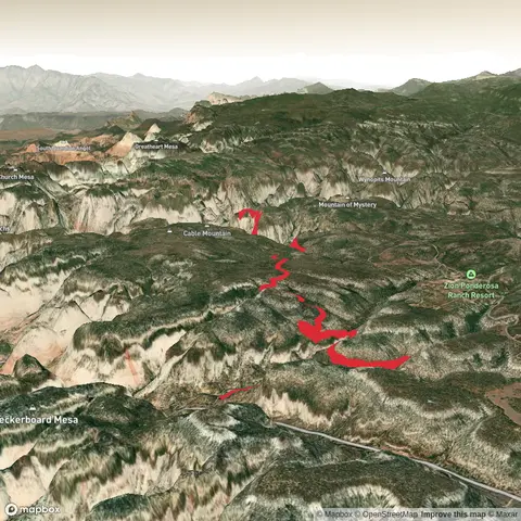 East Rim to Observation Point