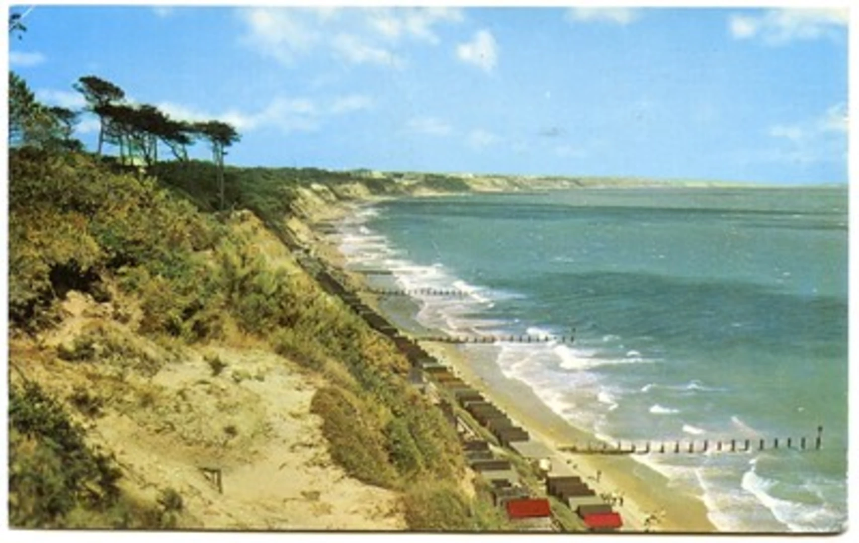 An image depicting the trail Canford Cliffs Promenade and Swanage Beach and its surrounding area.