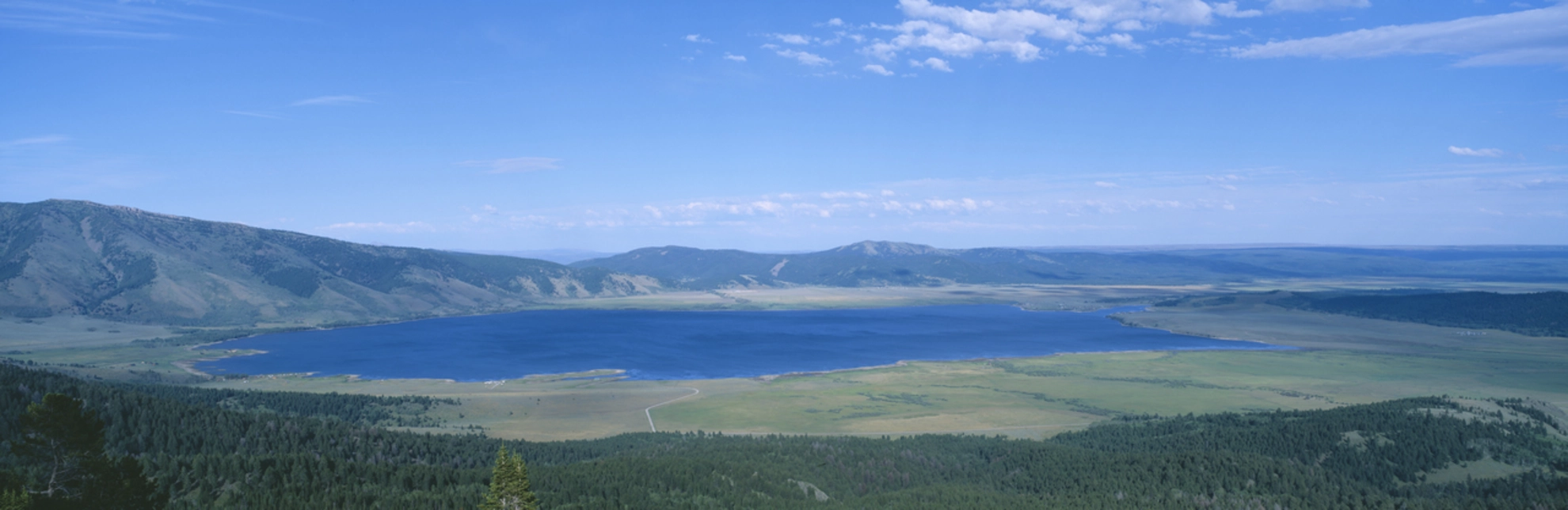 An image depicting the trail Henry Lakes Trail and its surrounding area.
