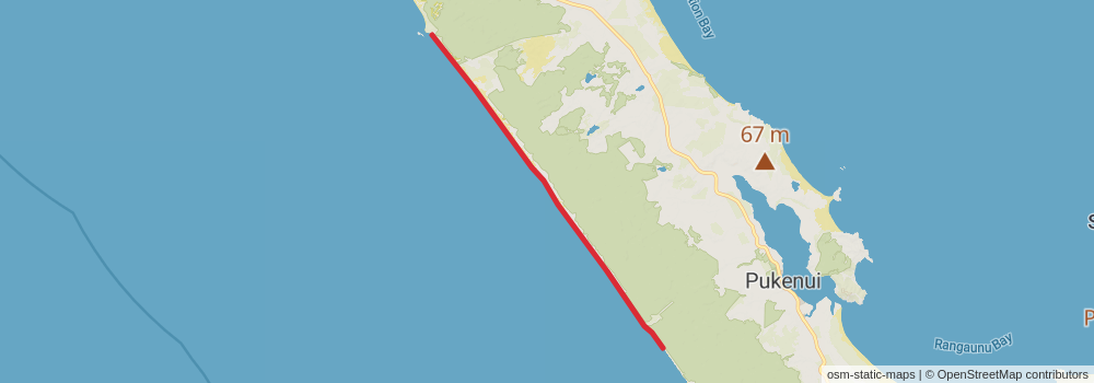 Te Araroa Trail stage 3 Map
