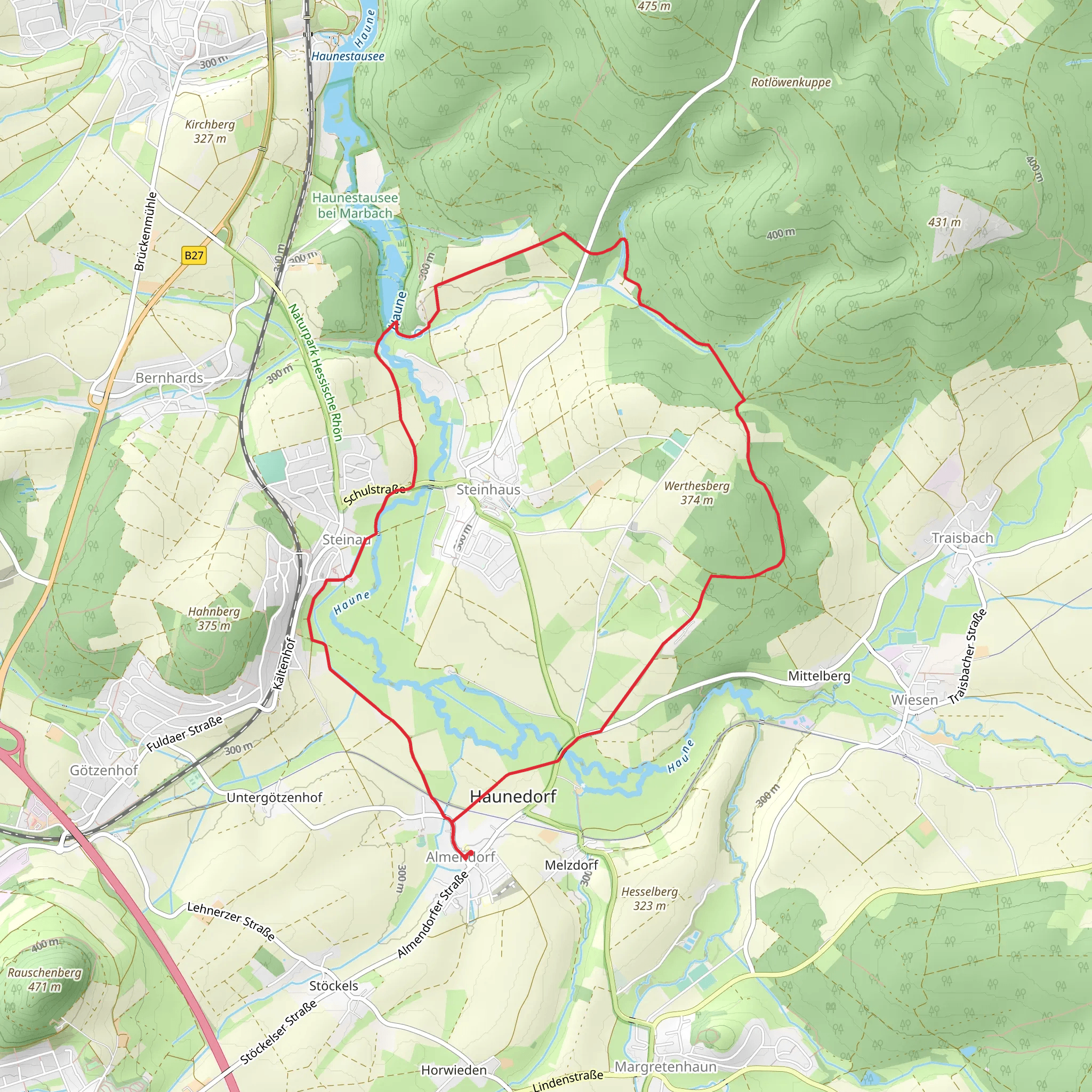 Petersberg mobile static map