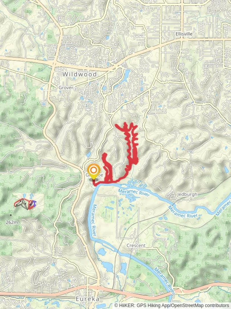 Rock Hollow Greenway, Bluff View Trail and Zombie Trail Louis