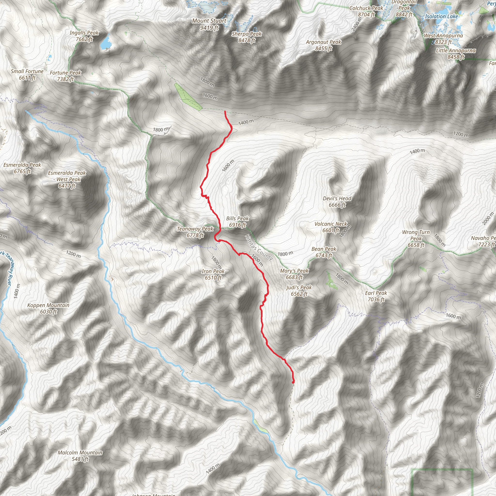 Beverly Turnpike Trail mobile static map