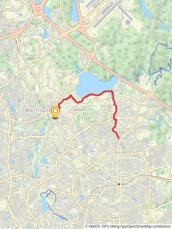 Crabtree Creek Greenway and Black Creek Greenway