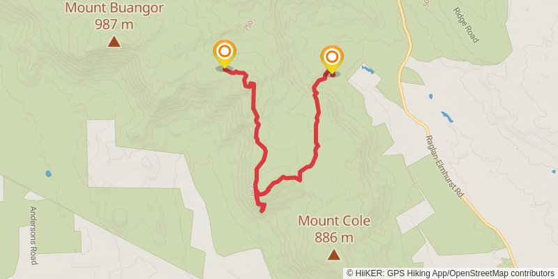 Beeripmo Walk stage 2 Map