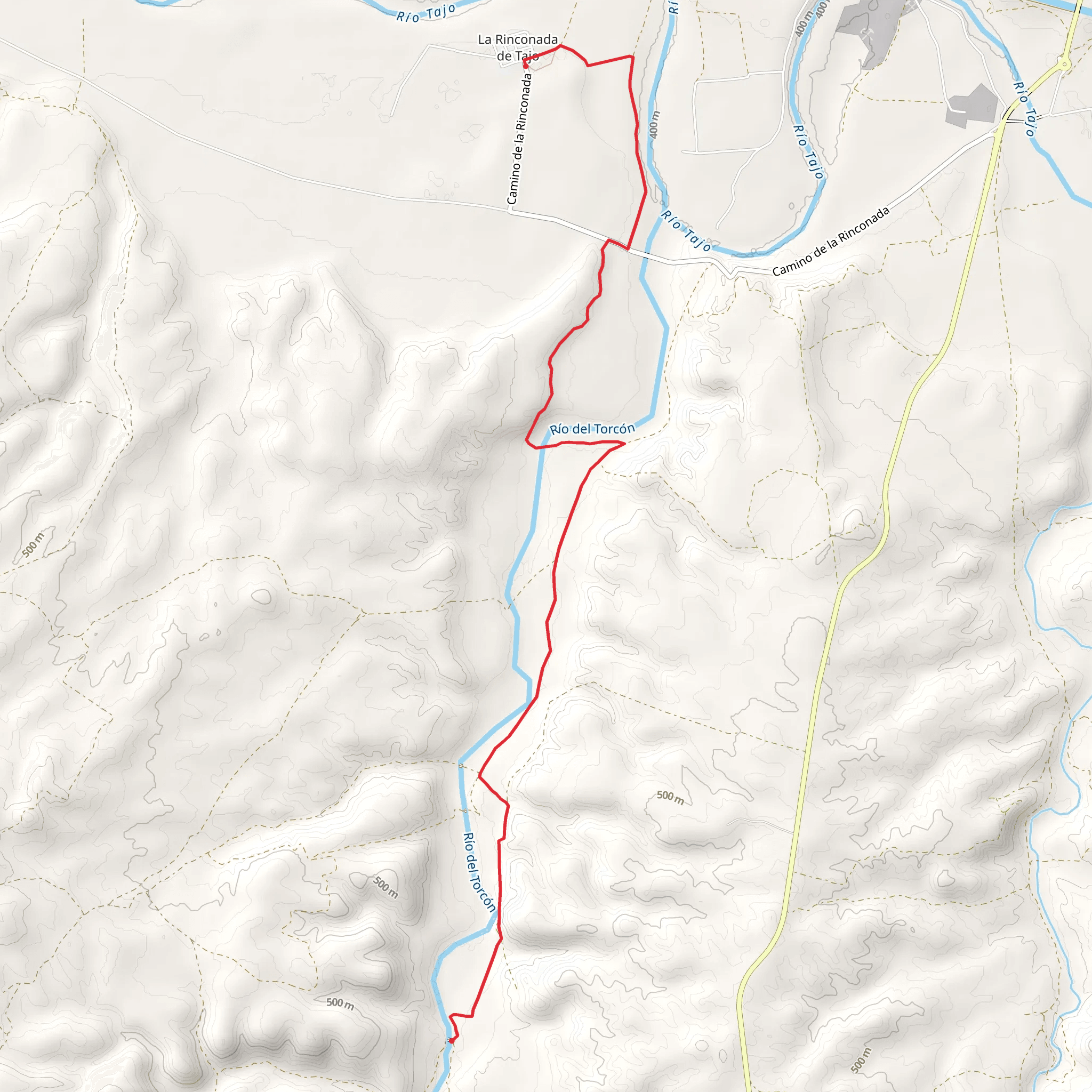Rinconada to the Ruidero bridge PR TO 29 mobile static map