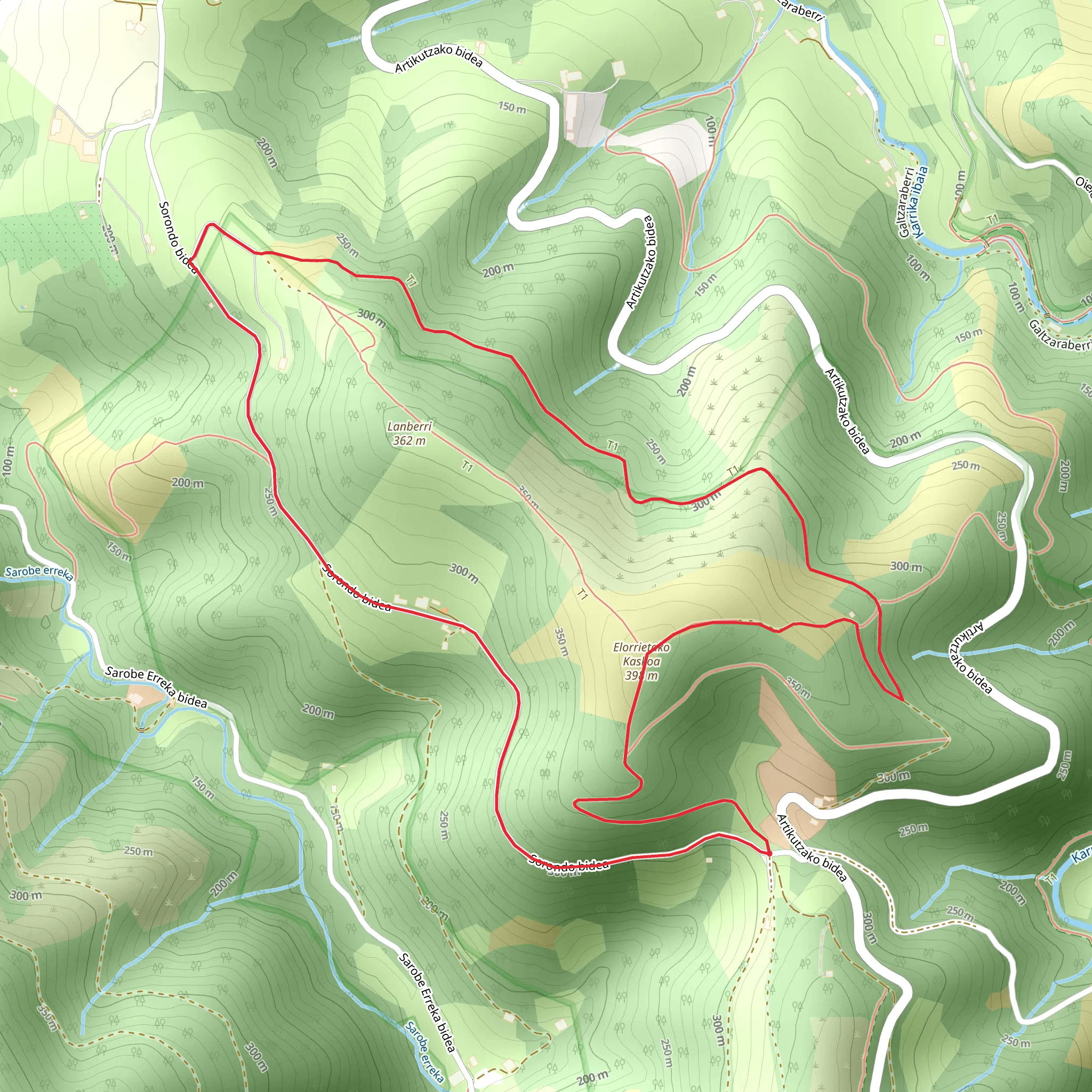Elorrieta Summit SL GI 1004 mobile static map