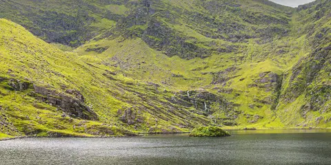 An image depicting the trail Lisleibane Loop and its surrounding area.