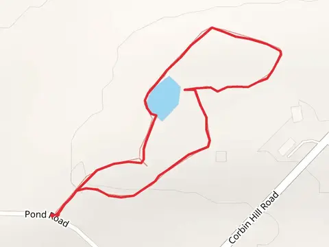 Pond Road and Corbin Hill Road Loop