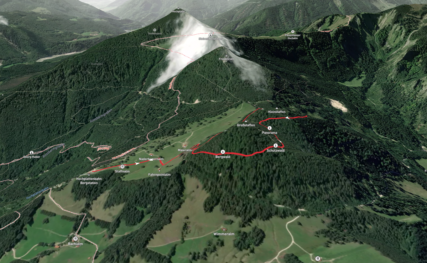 Maieralm, Kleinstaffen and Großstaffen Loop