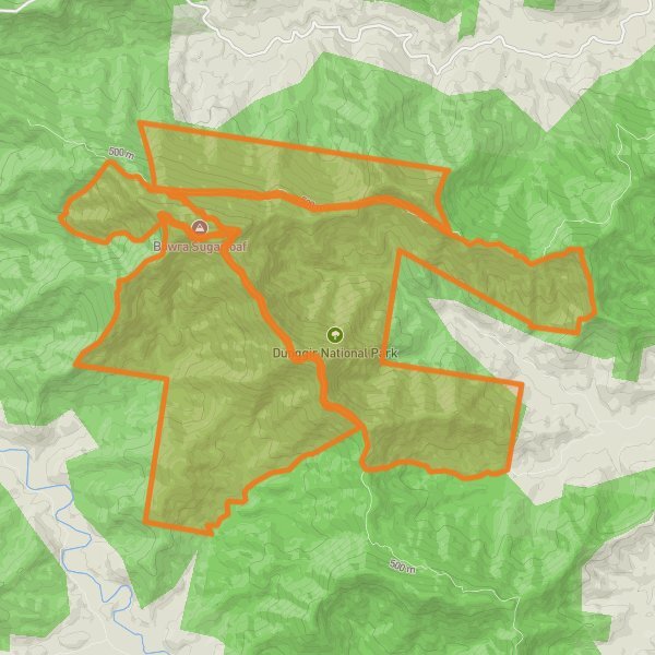 Dunggir National Park mobile static map