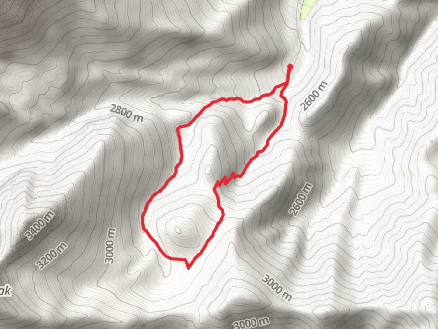 An image depicting the trail Baker Meadow Trail and Timber Creek Loop Trail and its surrounding area.