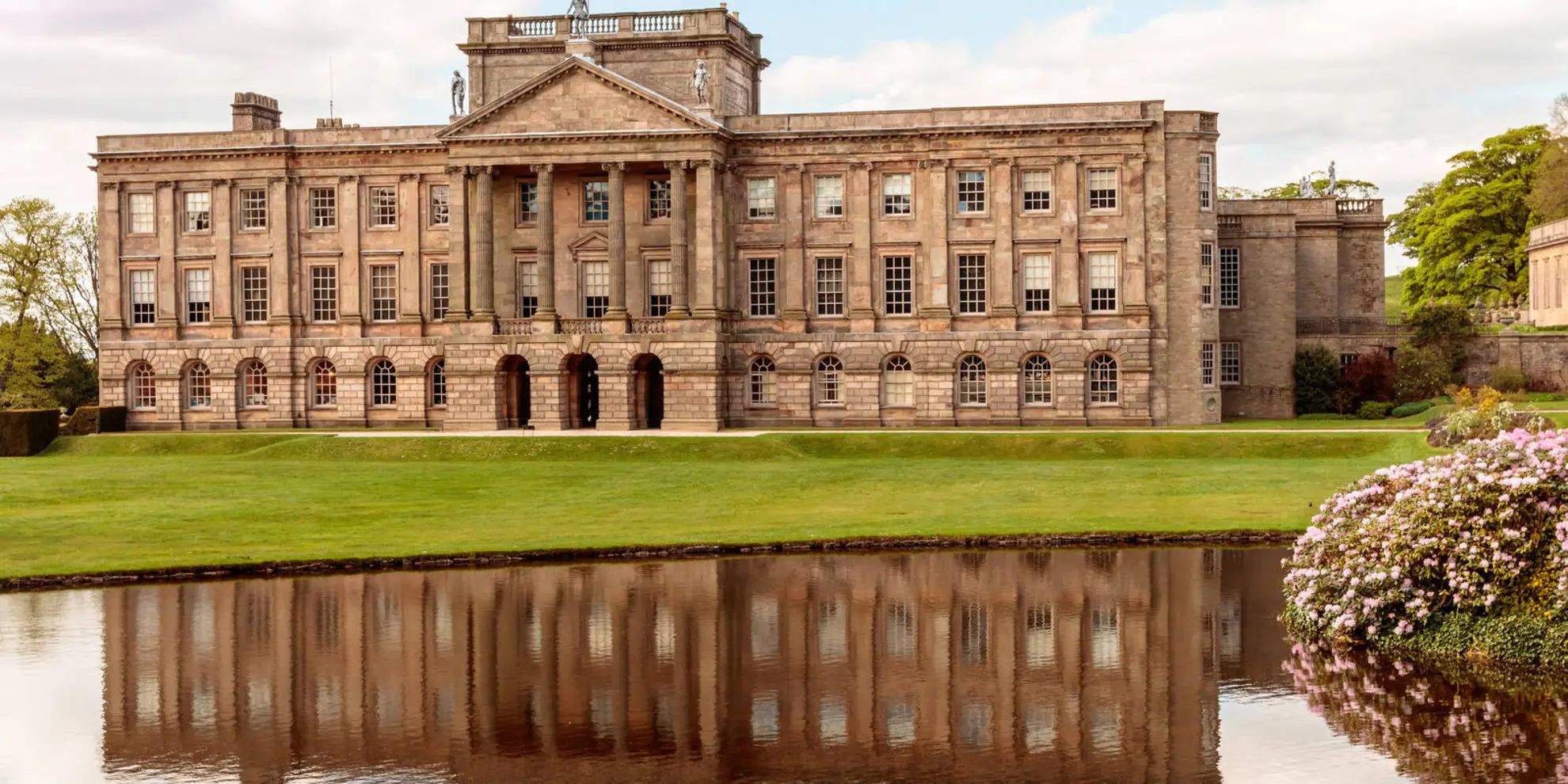 An image depicting the trail Lyme Park from Poynton and its surrounding area.
