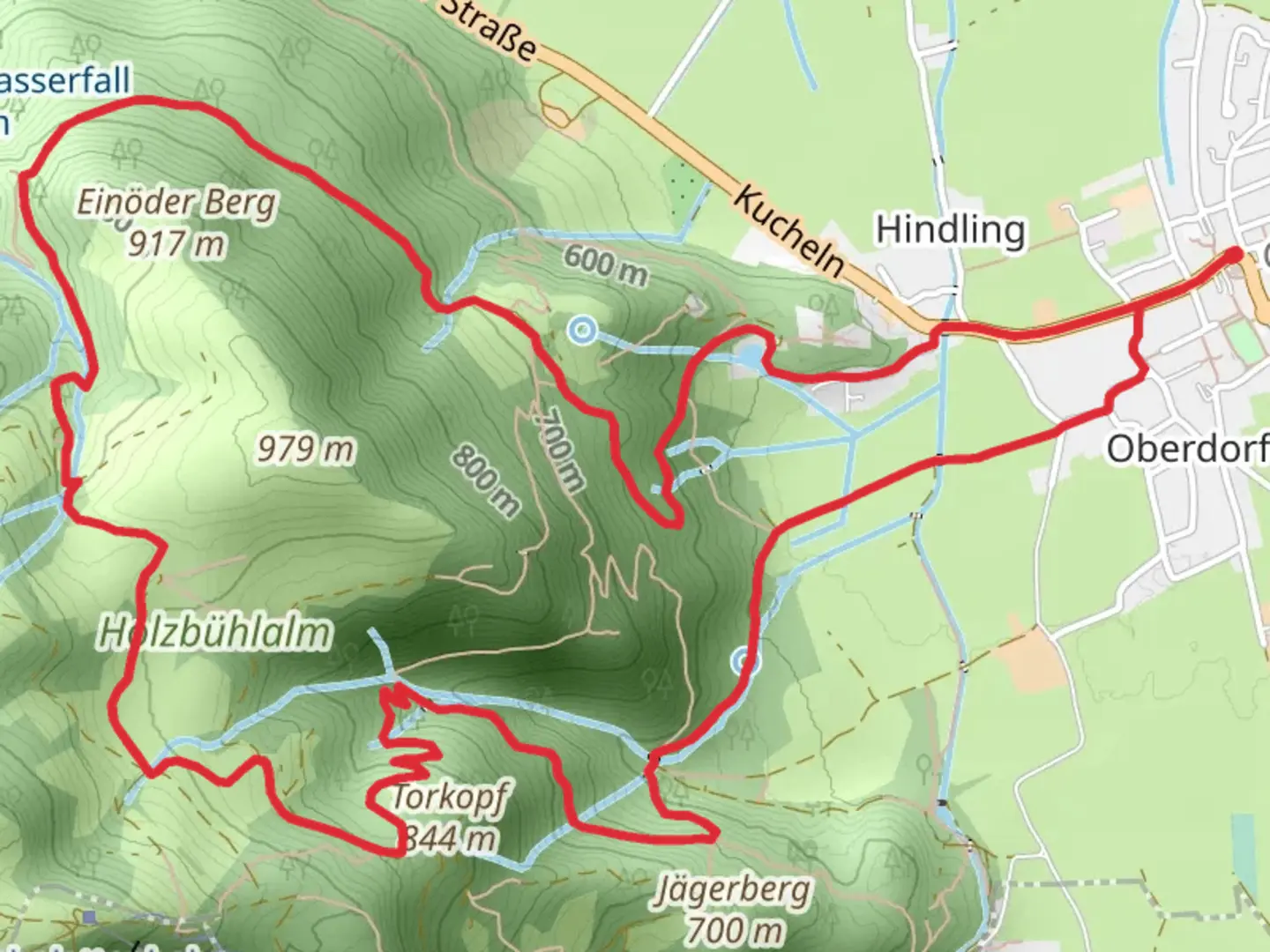 An image depicting the trail Genial Vital and its surrounding area.
