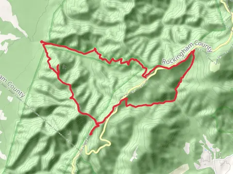 Furnace Mountain, Blackrock, Jones Run and Appalachian Loop Trail