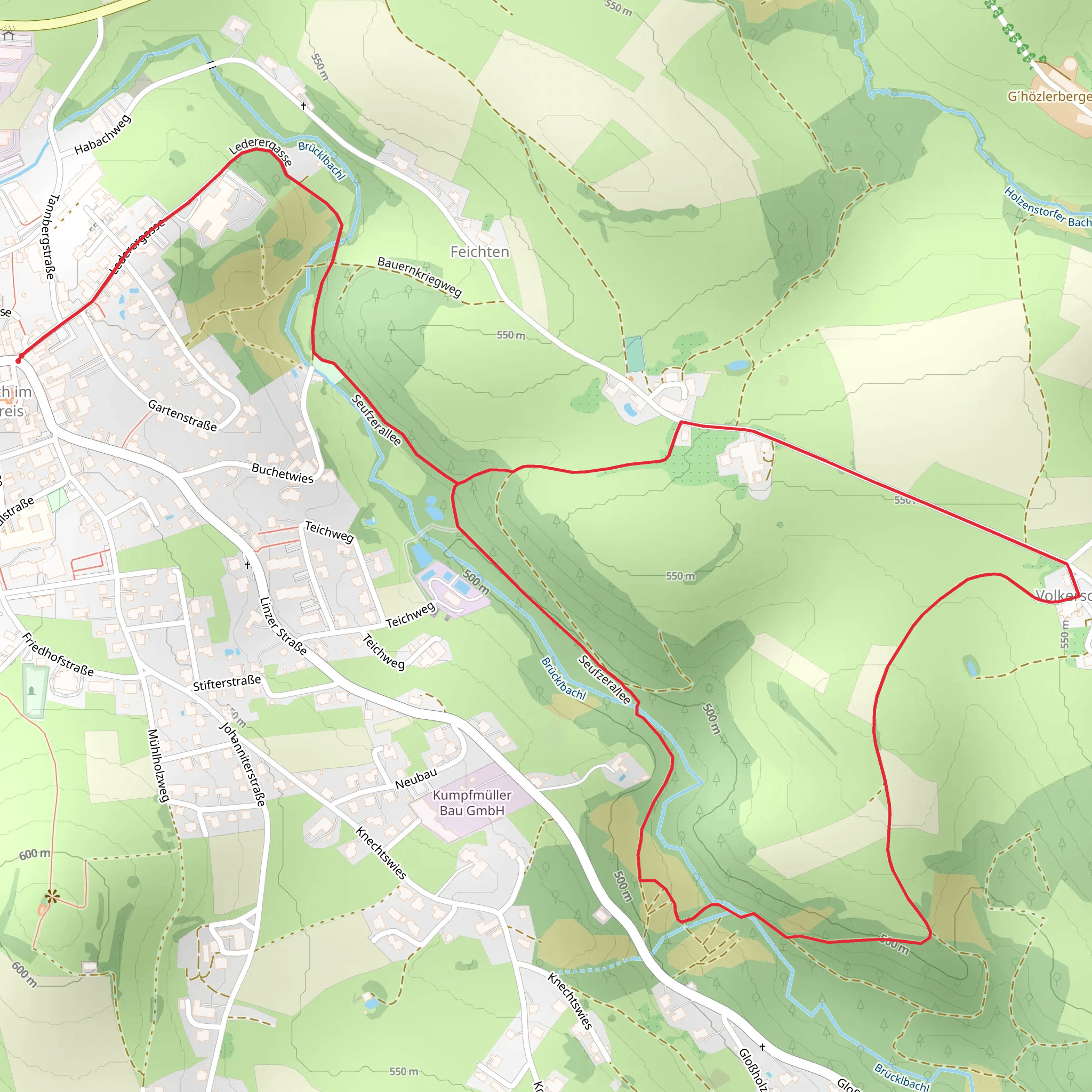 Lembach im Mühlkreis - Encounter Trail mobile static map