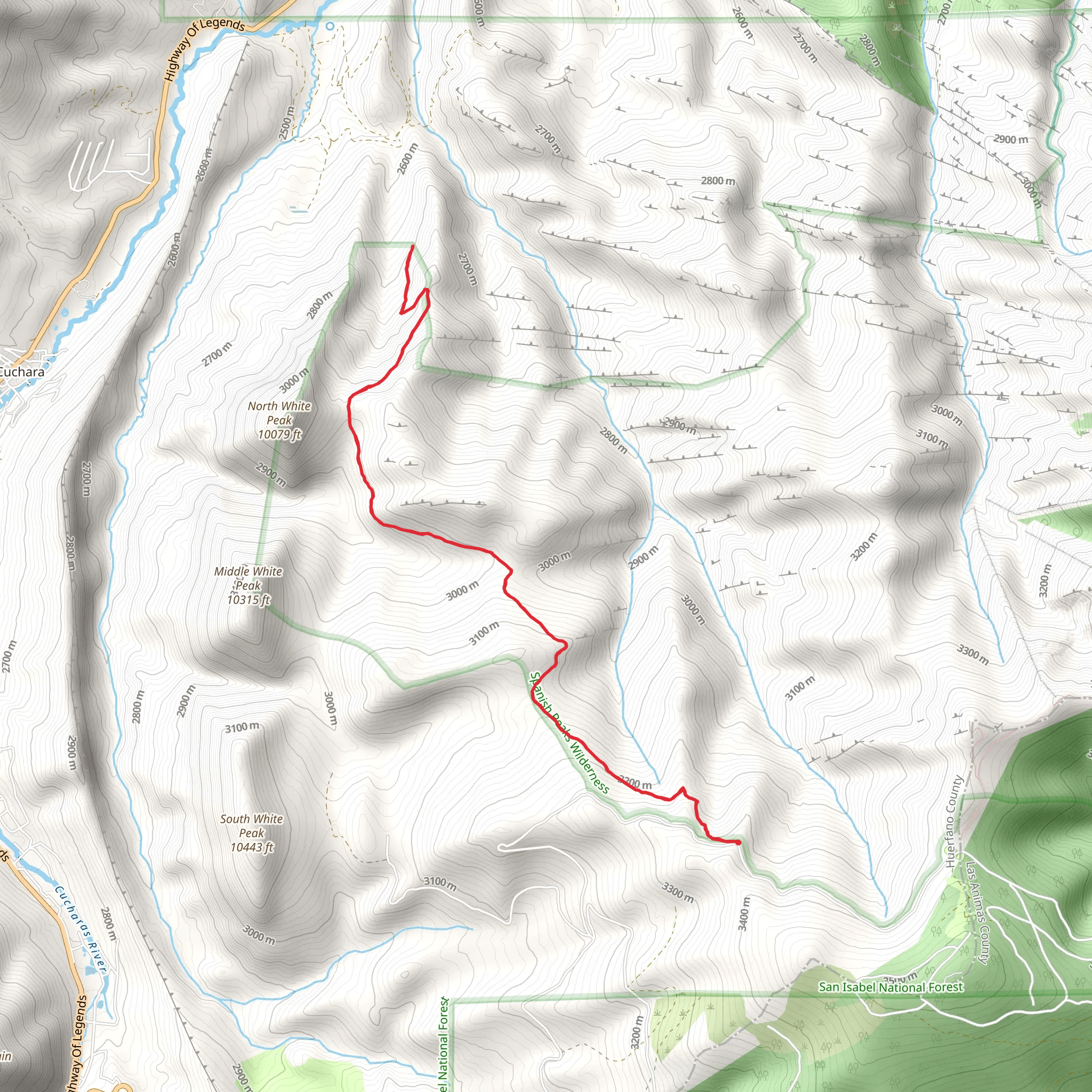 Schafer Trail mobile static map