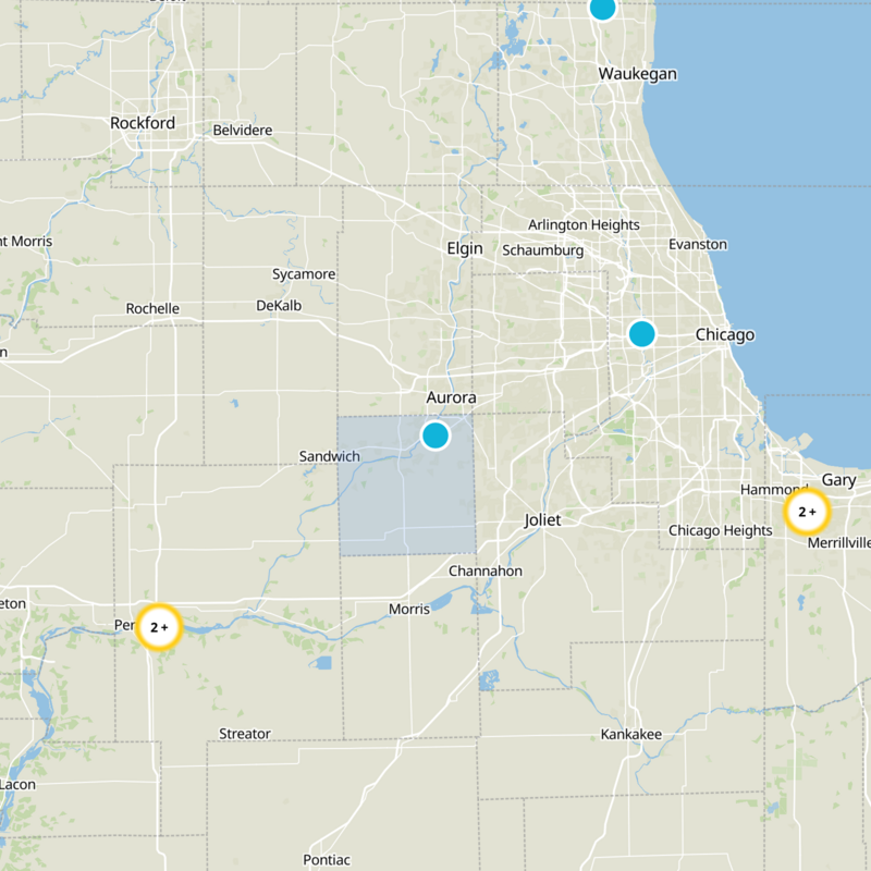 Kendall County Static Map