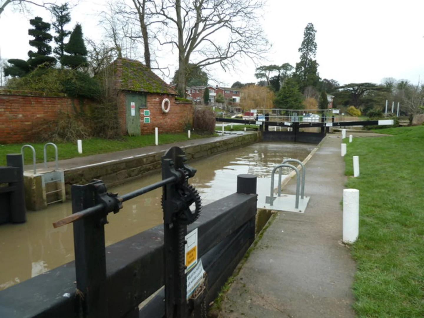 An image depicting the trail Fladbury Loop and its surrounding area.