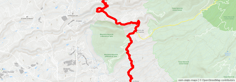 Chío - Vera de Erques PR TF 69 stage 2 Map