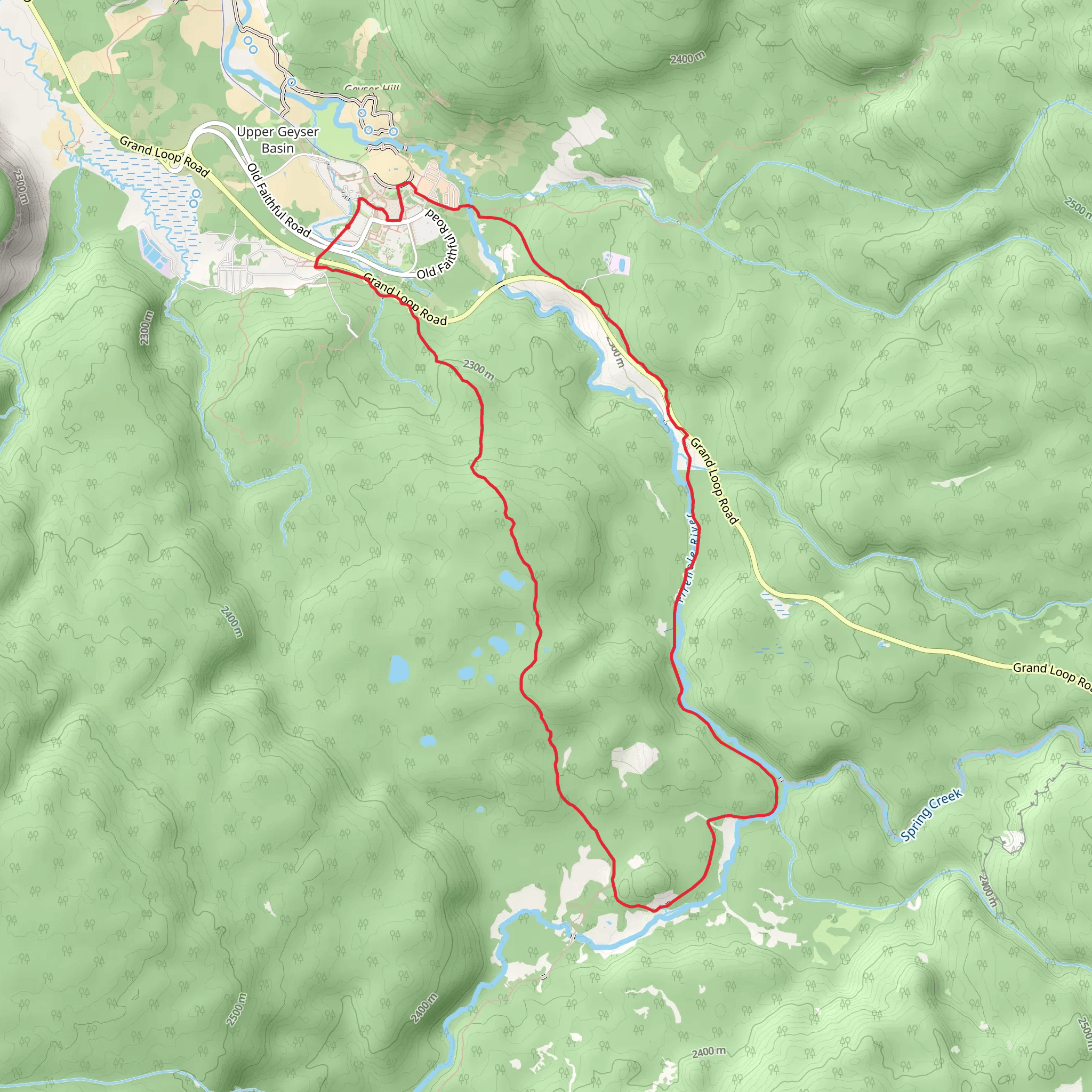 Howard Eaton-Lone Star and Kepler Cascade Ski Loop Trail mobile static map