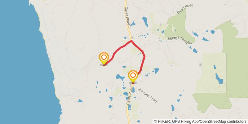 Margaret River Small Family Winery Trail stage 5 Map