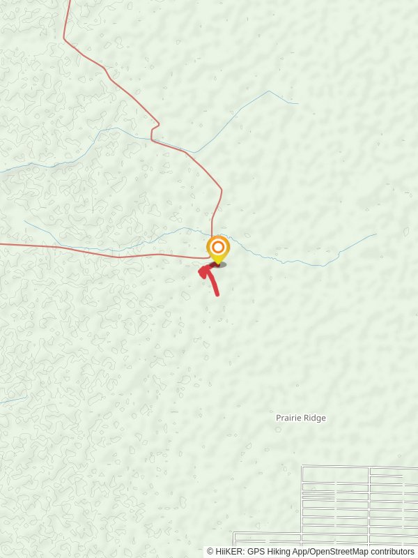 Hammock Trail Loop mobile static map