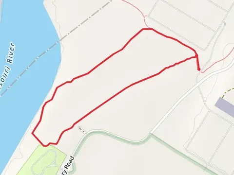 Missouri River from Hatchery Road