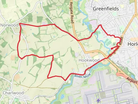 Hookwood and Norwood Hill Loop