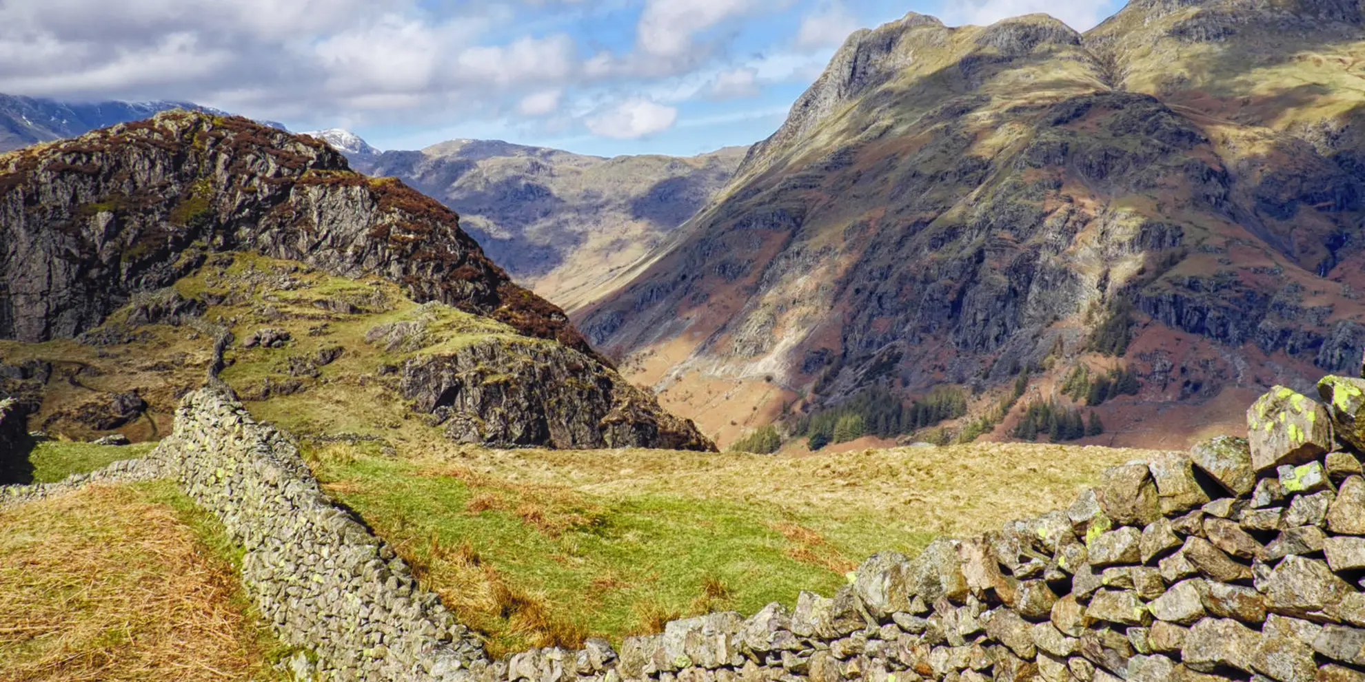 An image depicting the trail Lingmoor Fell Loop via Side Pike and its surrounding area.