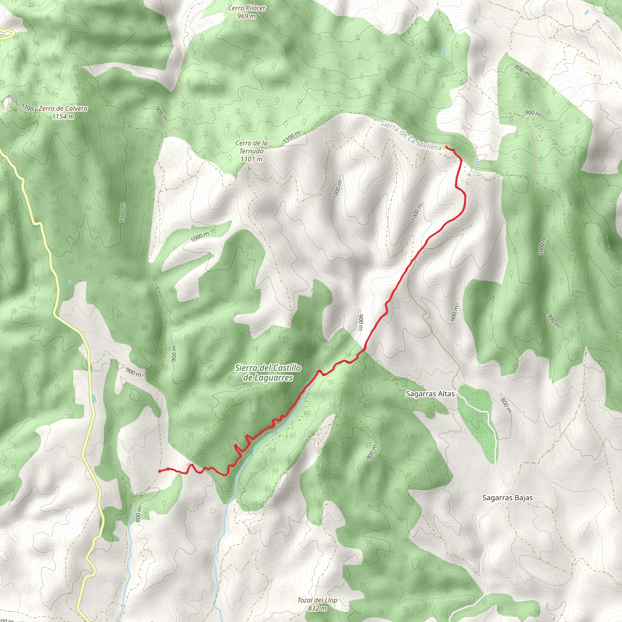 Convent of Linares - La Fronfreda PR HU 131 mobile static map